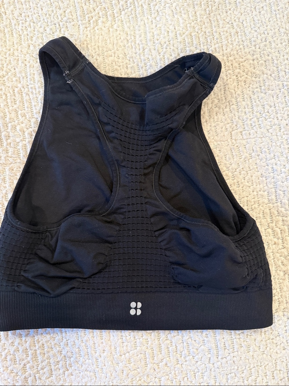 Sweaty Betty Black Racerback Sports Bra